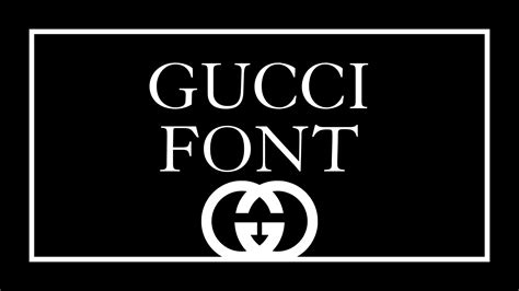 gucci font free download